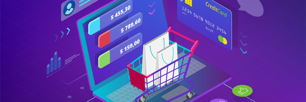 Isometric Smart Phone Online Shopping Concept. Online Store, Sho distributed commerce mobile payment