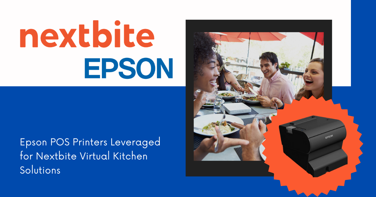 Epson POS Printers Leveraged For Nextbite Virtual Kitchen Solutions   040521 Epson 