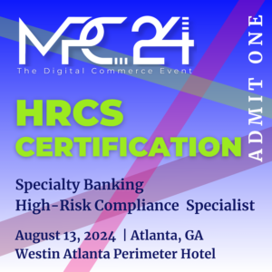 High-Risk Compliance Specialist Certification